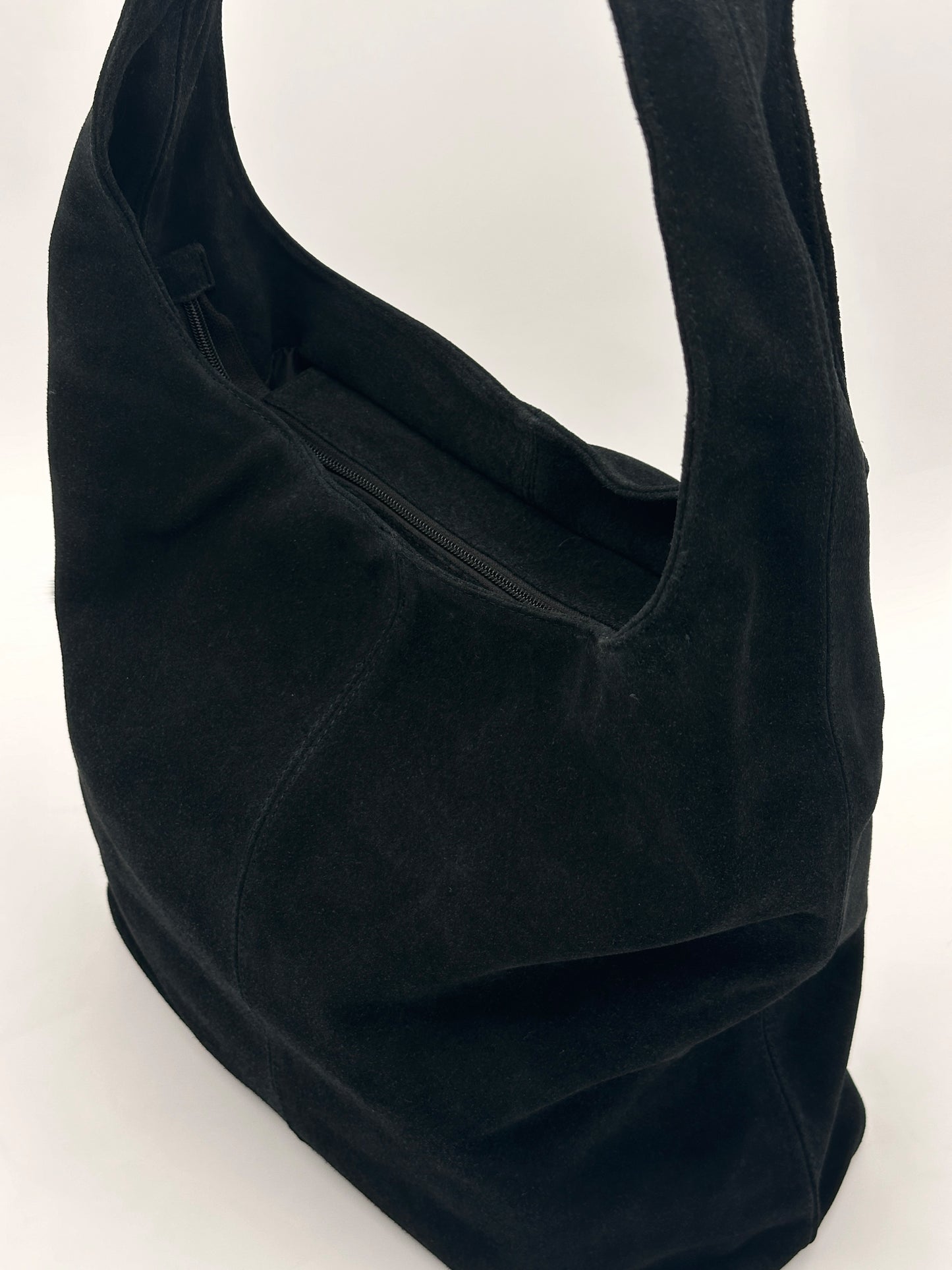 Black leather Tote bag premium