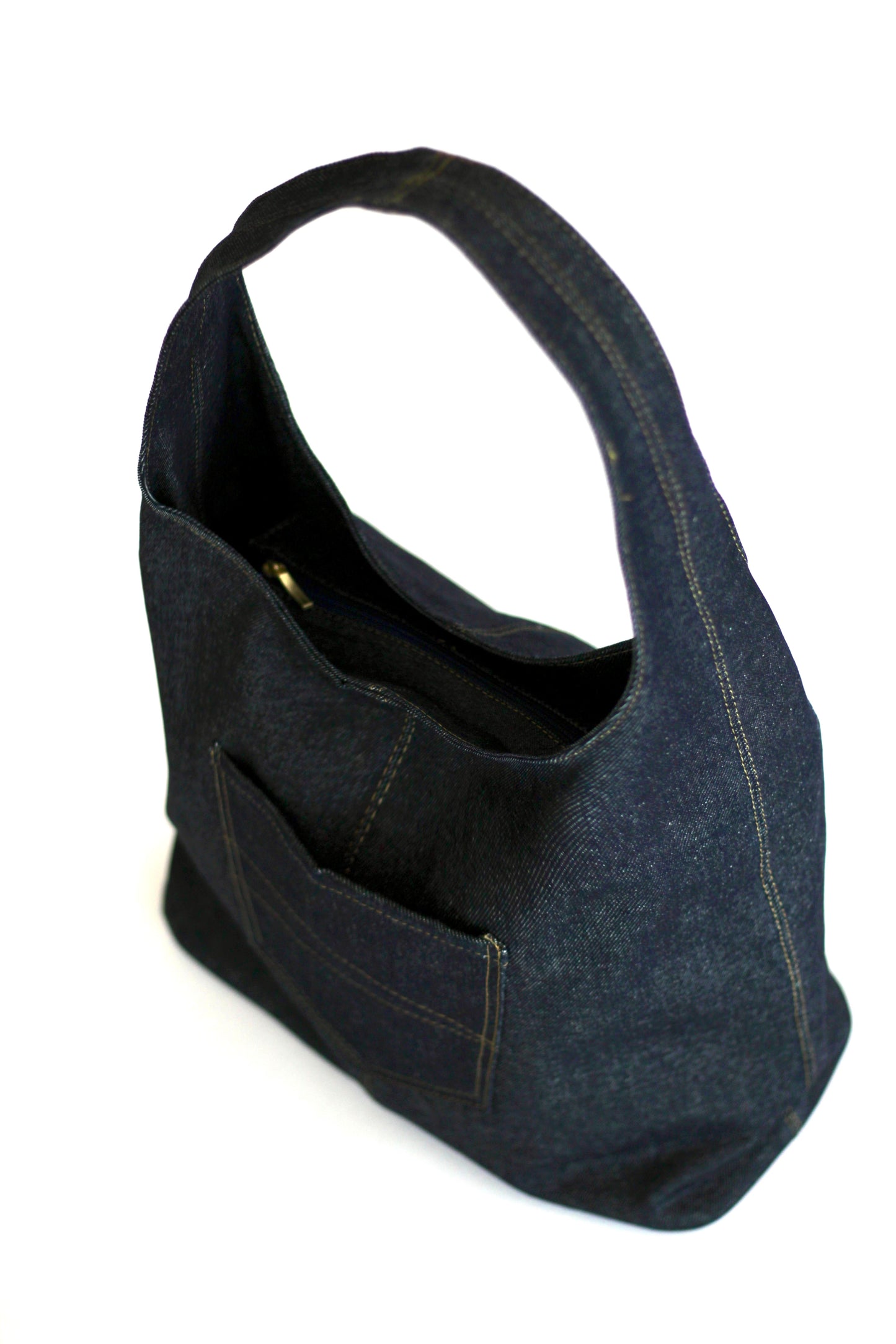 Blue Denim Tote Bag